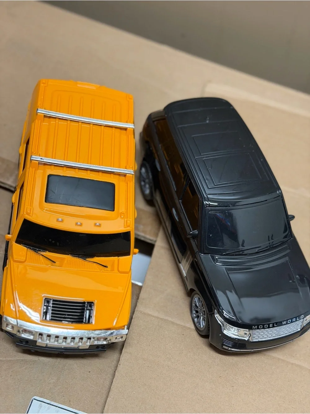 Kids Toy Off-Road SUV Toy Truck - Yellow and Black
